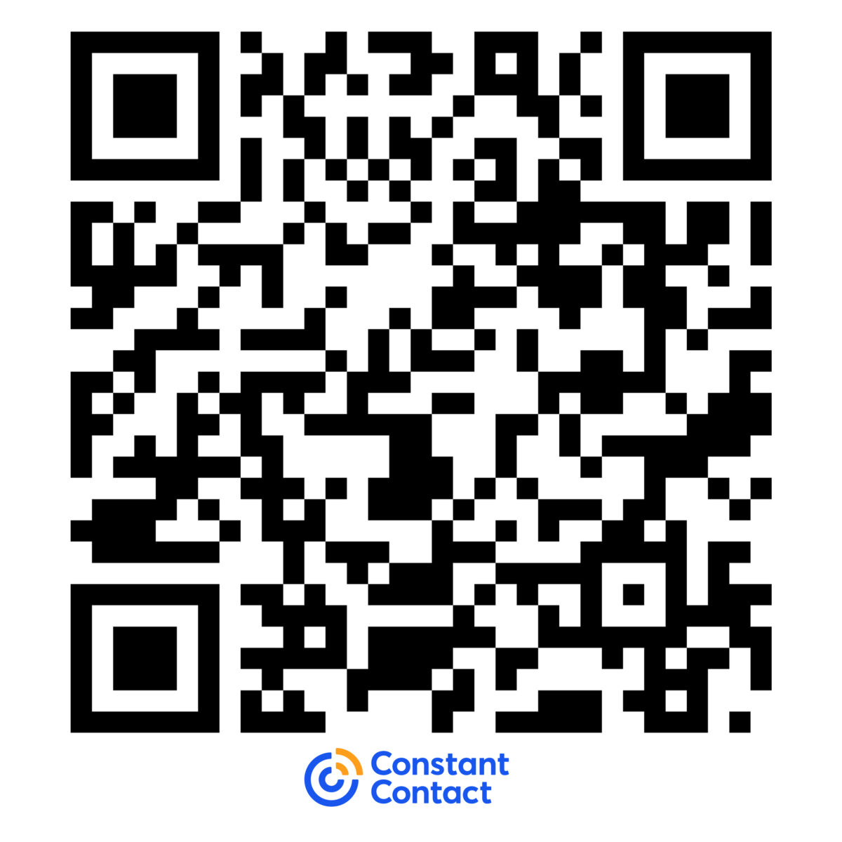 QR Code to sign up for our e-newsletter